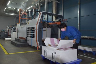 唐山北京疏解印刷企業24小時全力生產 確保課前到書